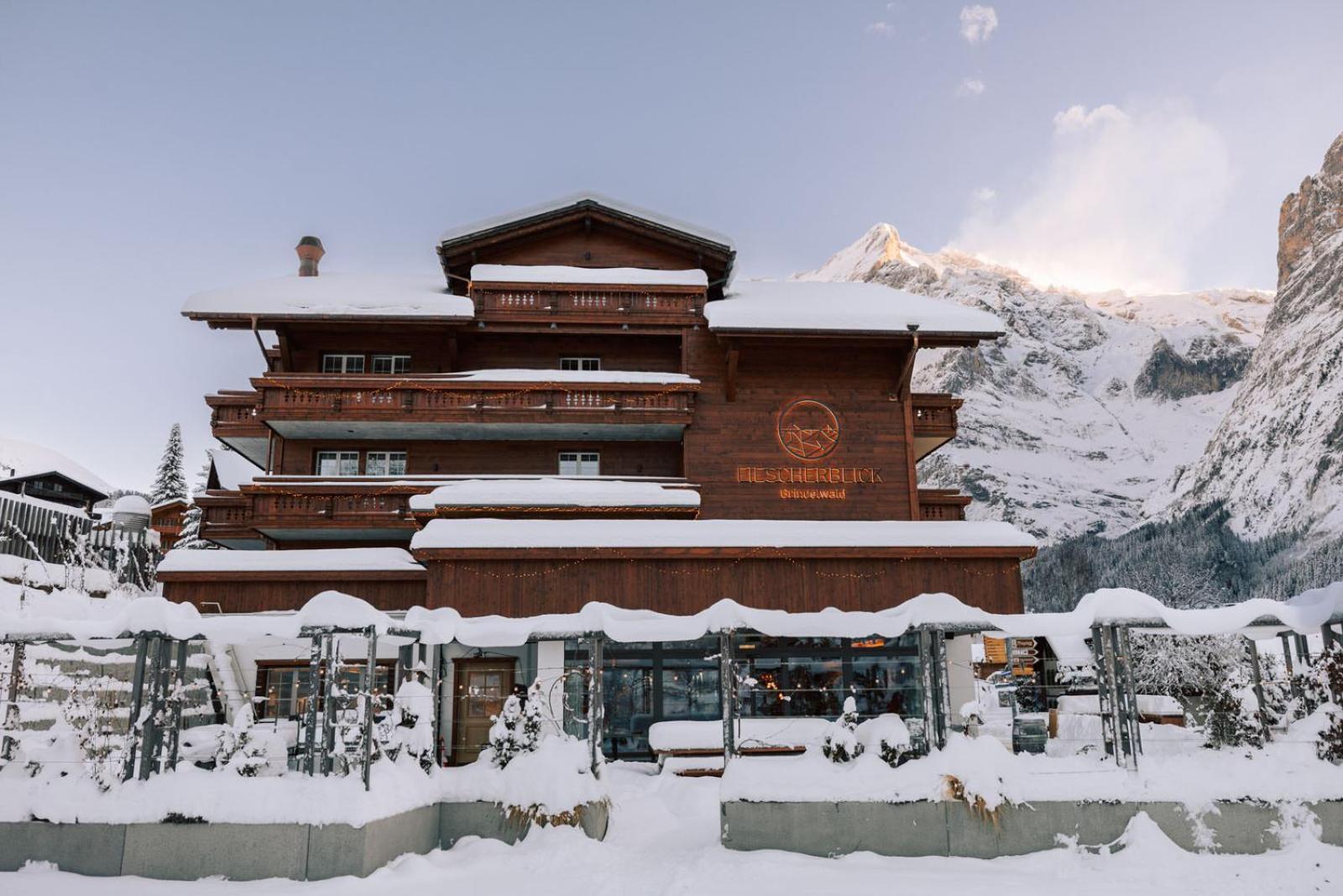 Hotel Fiescherblick Гринделвалд Екстериор снимка